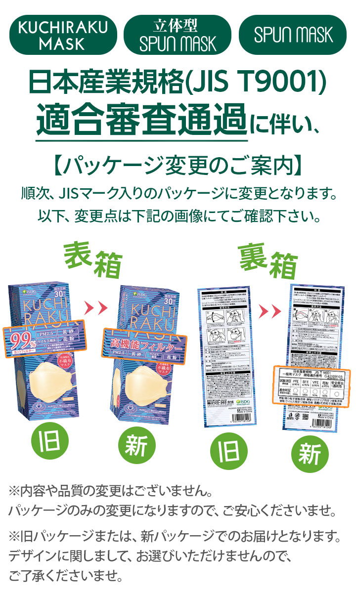 買い取り 不織布 医食同源ドットコム KUCHIRAKU カラーマスク 1セット パープル 個包装