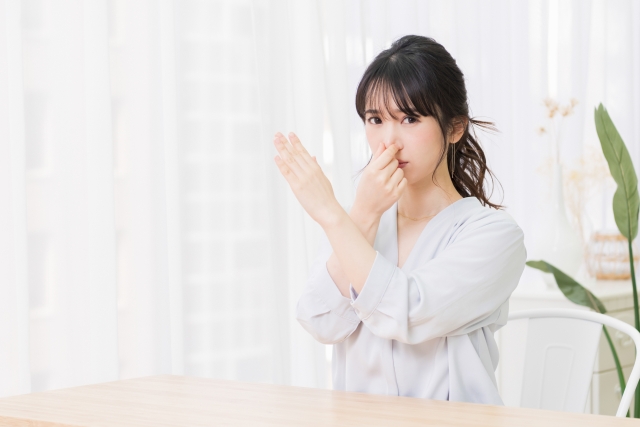 梅雨の臭い対策